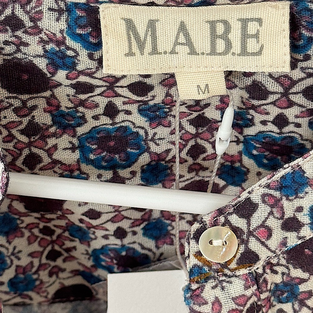 Mabe Lexi Floral Short Sleeve Blouse - Picture 2 of 7